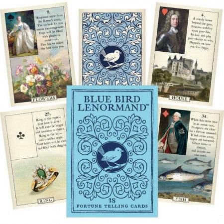Minor defect Blue Bird Lenormand cards US Games Systems US Games Systems
