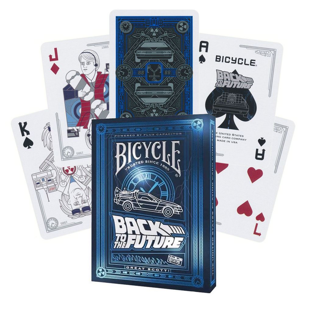 Bicycle Back To The Future Playing Cards Bicycle