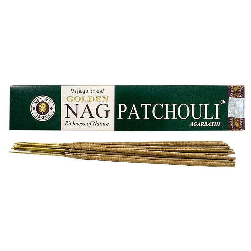 Golden Nag - Patchouli Incense Vijayshree Vijayshree