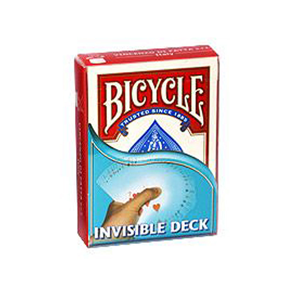 Bicycle Invisible Deck Red Bicycle