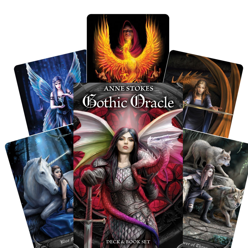 Oracle Cards and book set Anne Stokes Gothic Oracle US Games Systems US Games Systems
