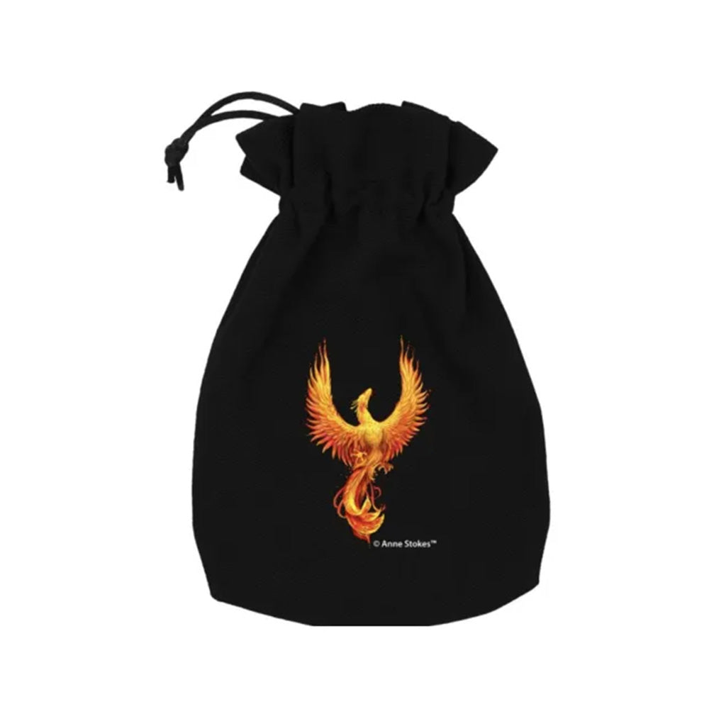 Anne Stokes Dice Pouch: Phoenix Q-Workshop Q-Workshop