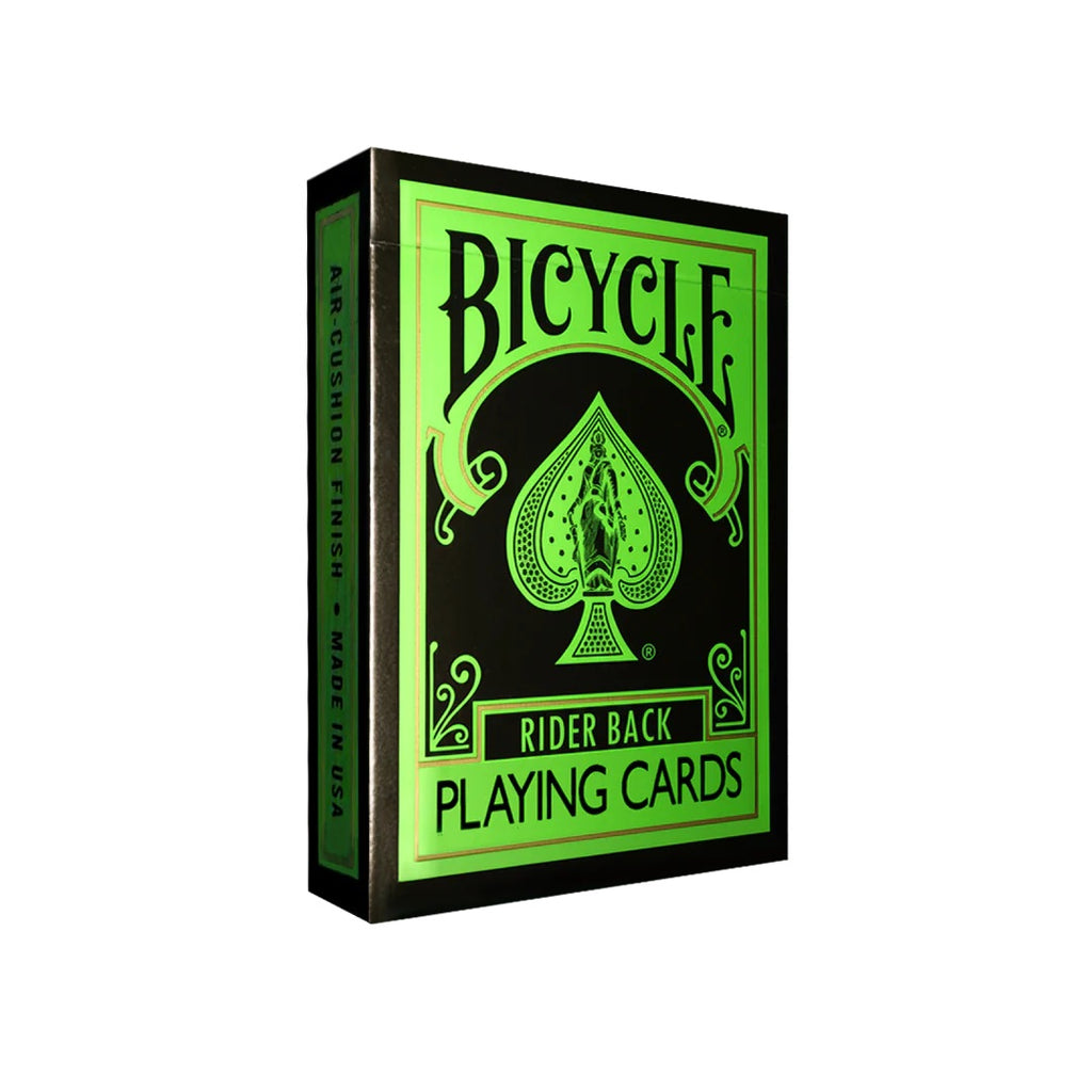 Bicycle Rider Back Reverse Cards Deck (Green & Black) – CardsHouse