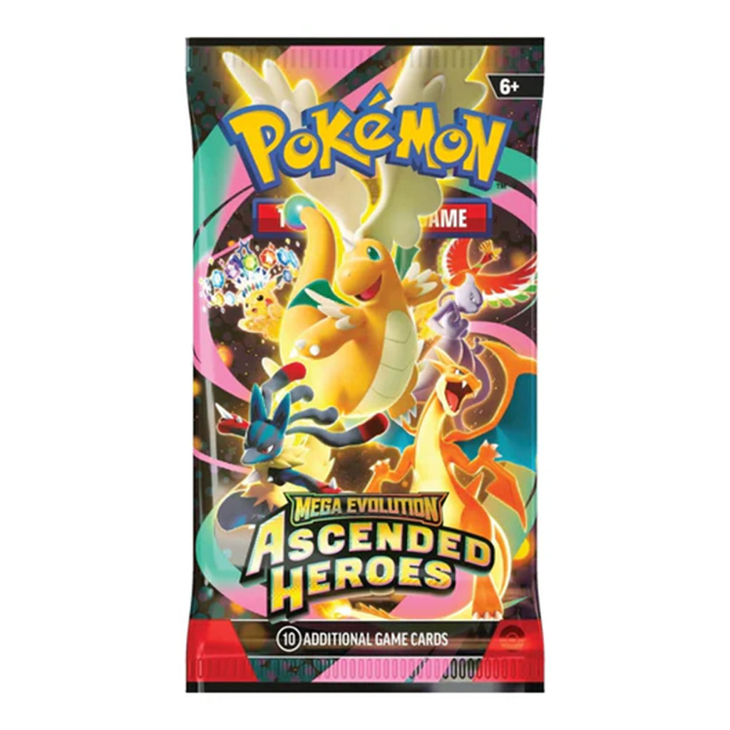 Pokemon Mega Evolution: Ascended Heroes Booster Pack (10 Cards) (ENG) Pokémon