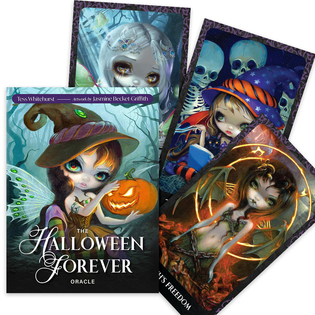 The Halloween Forever Oracle cards Blue Angel Blue Angel