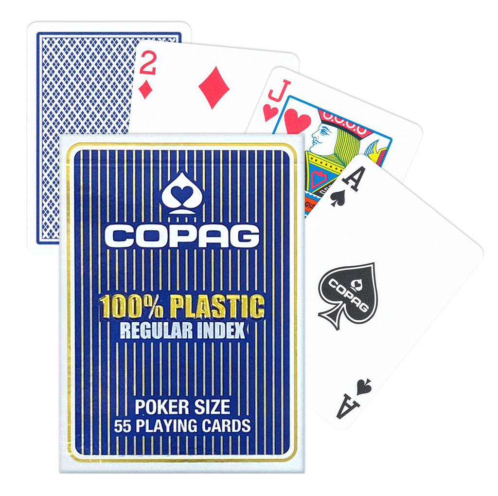 Copag 2 Corner playing cards (blue) Copag