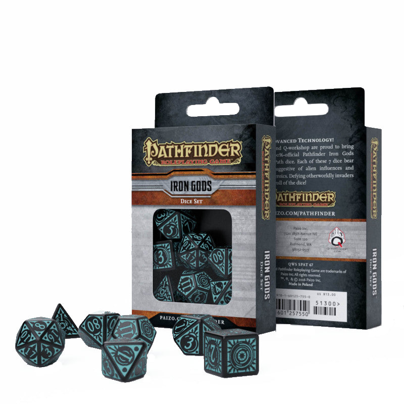 Pathfinder Iron Gods RPG Dice Set Q-Workshop
