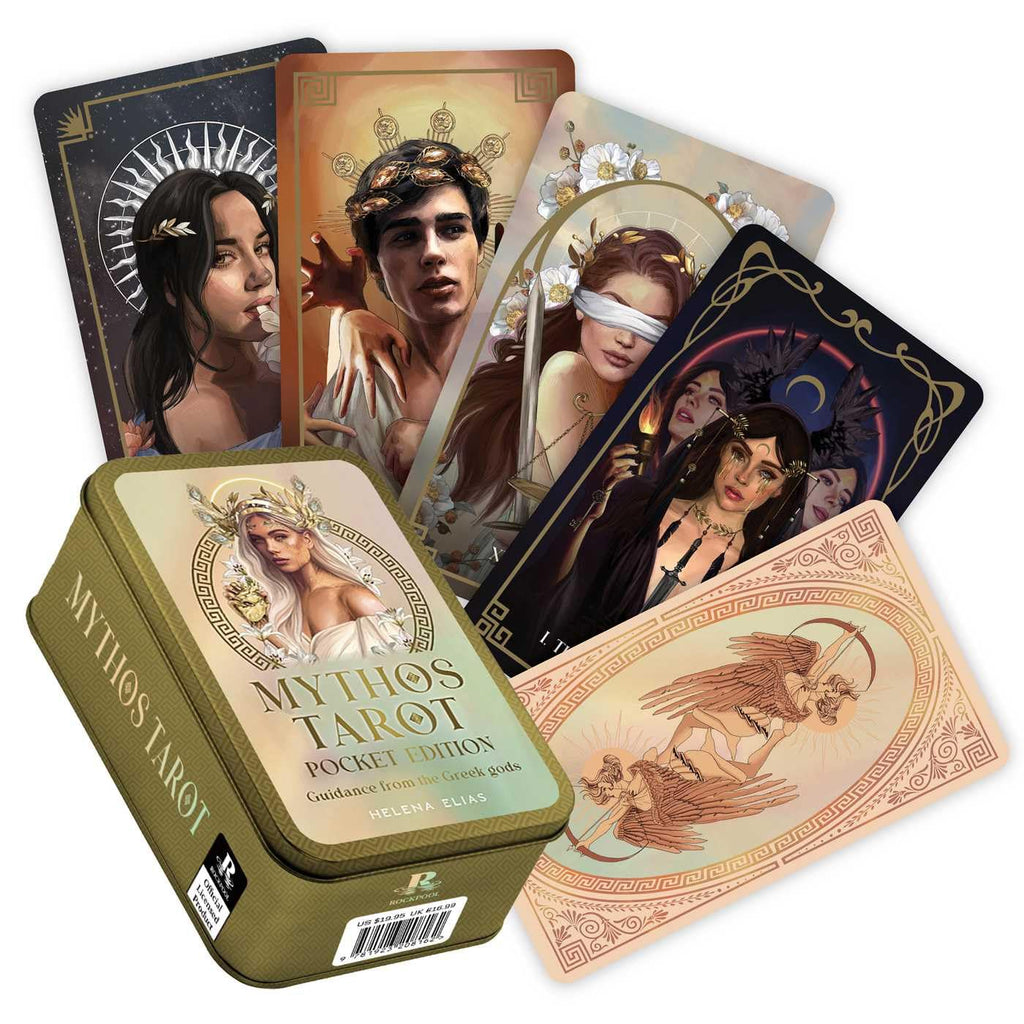 Mythos Tarot Pocket Tin Edition Rockpool Publishing Rockpool