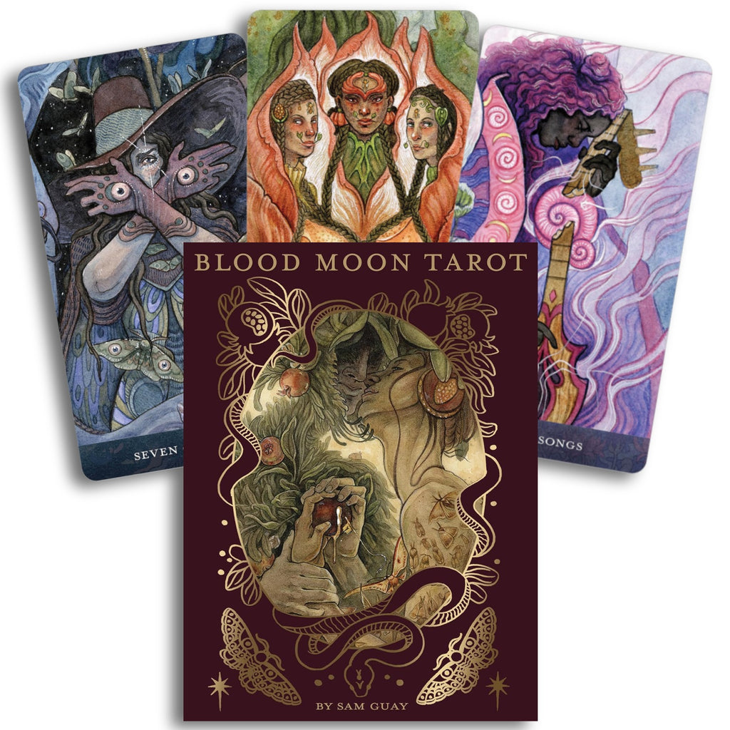 Blood Moon Tarot Cards Deck US Games Systems US Games Systems