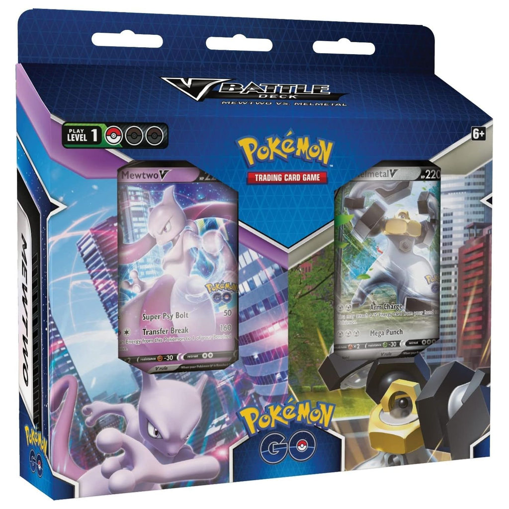 Pokémon Go V Battle Deck Bundle - Mewtwo Vs. Melmetal ENG Pokémon