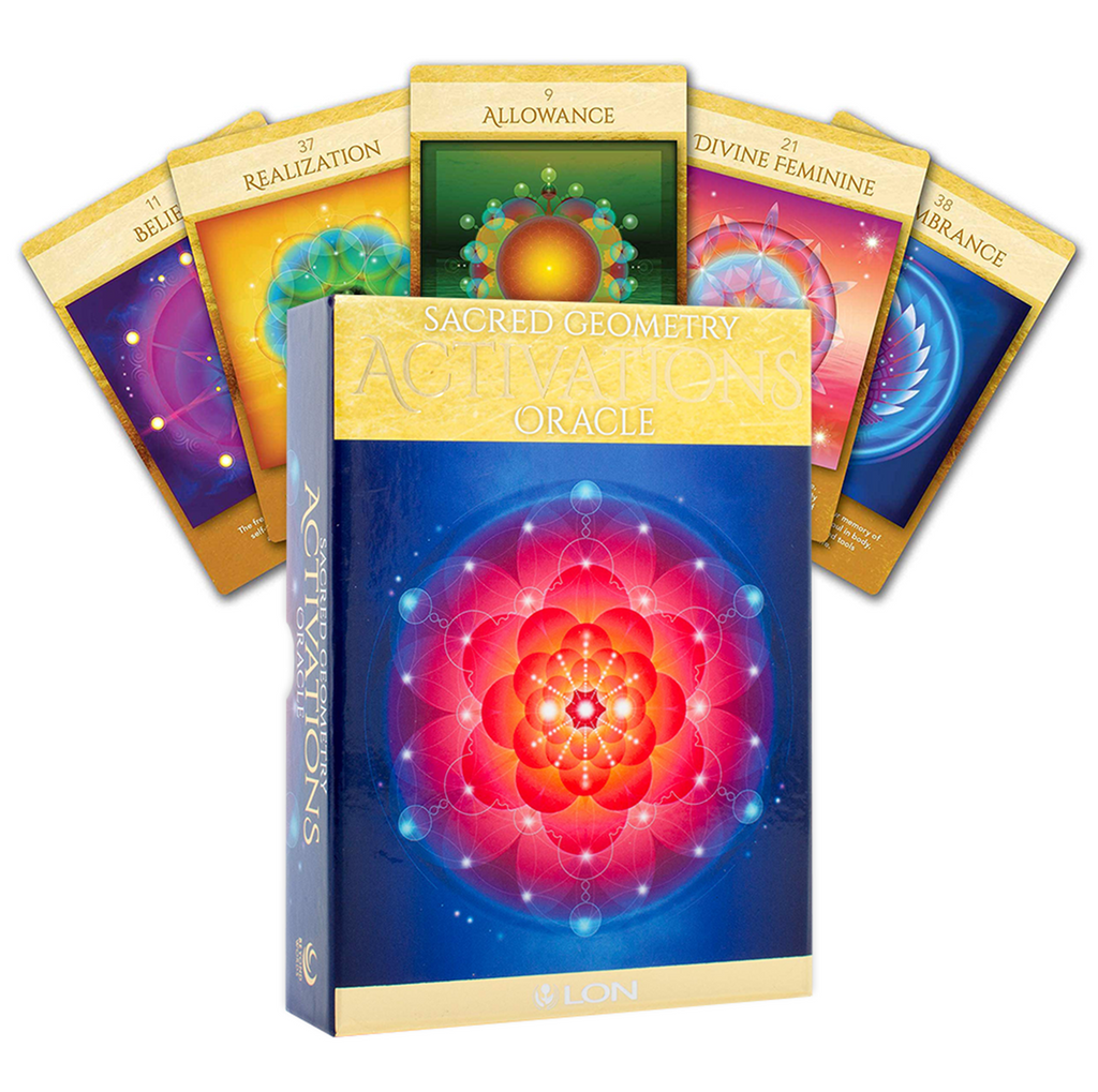 Sacred Geometry Activations Oracle Cards Beyond Words Beyond Words
