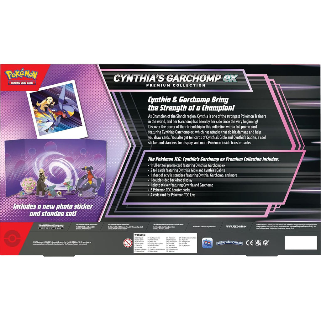 Cynthia's Garchomp ex Premium Pokemon Collection