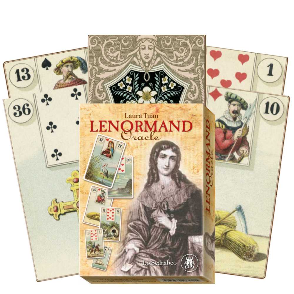 Laura Tuan Lenormand Oracle Cards Lo Scarabeo Lo Scarabeo
