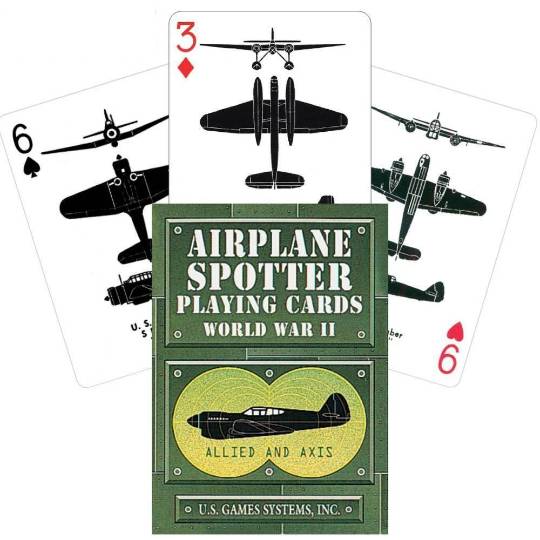 Airplane Spotter playing cards US Games Systems