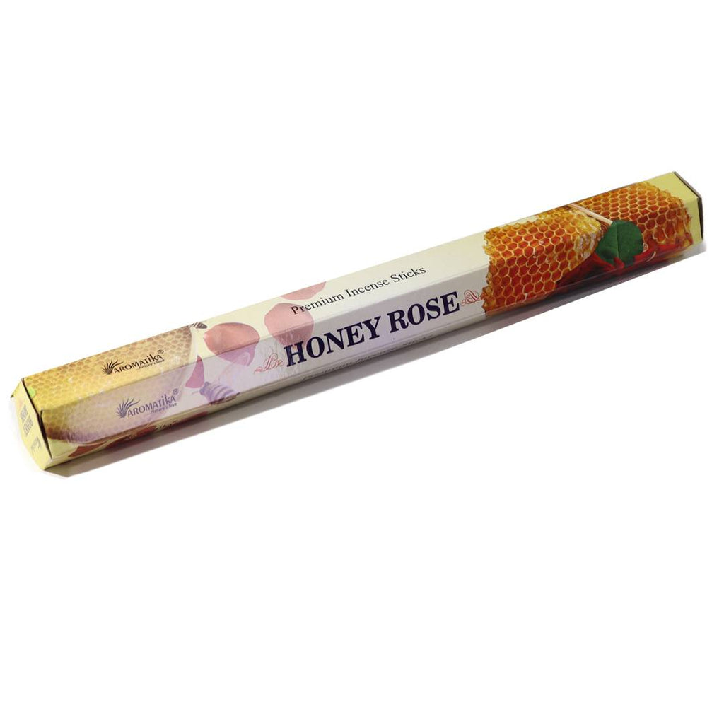 Aromatika Charcoal Free Hex Incense - Honey Rose Aromatika