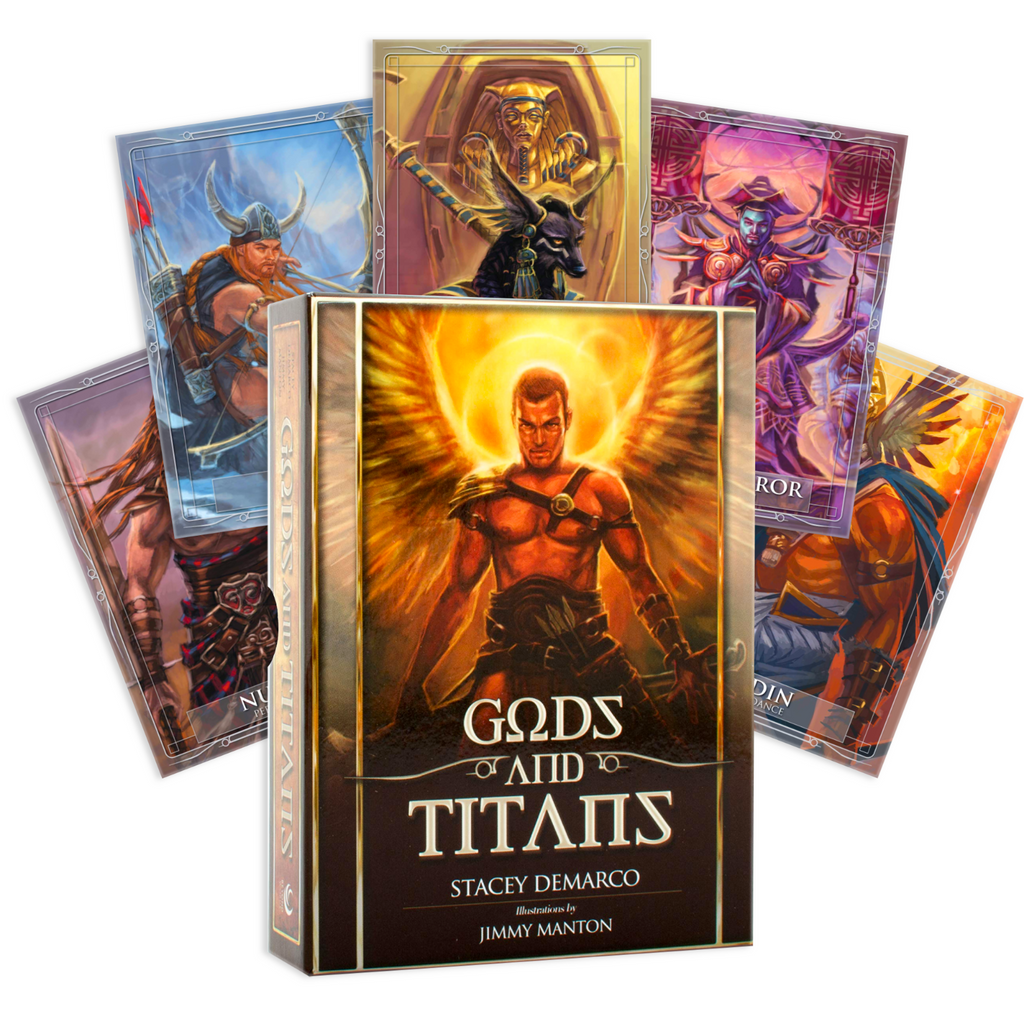 Gods And Titans Oracle Cards Beyond Words Beyond Words