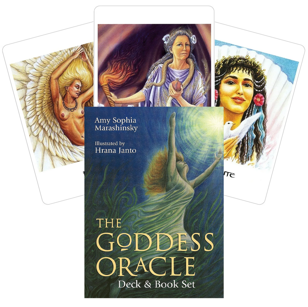 The Goddess Oracle cards and book set US Games Systems US Games Systems