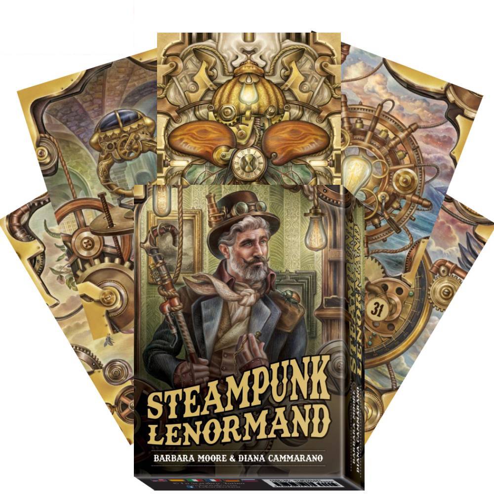 Steampunk Lenormand Oracle cards Lo Scarabeo Lo Scarabeo