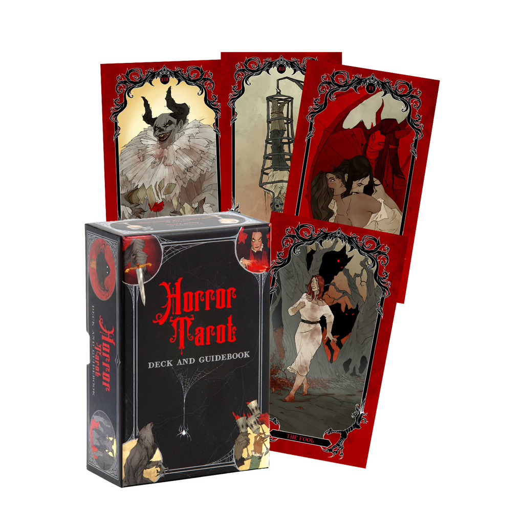 Horror Tarot cards and guidebook Insight Editions Insight Editions