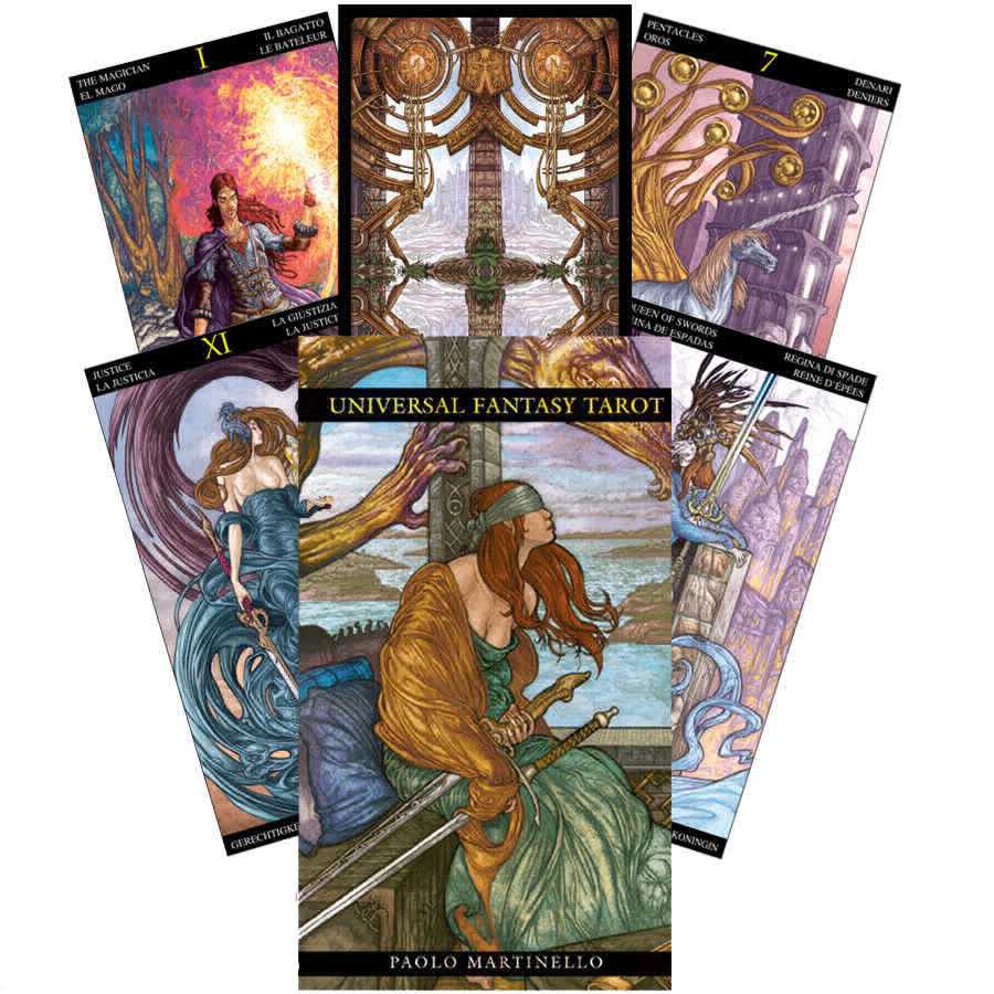 Universal Fantasy Tarot Cards Lo Scarabeo Lo Scarabeo