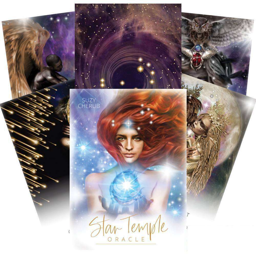 Star Temple Oracle Cards Blue Angel Blue Angel