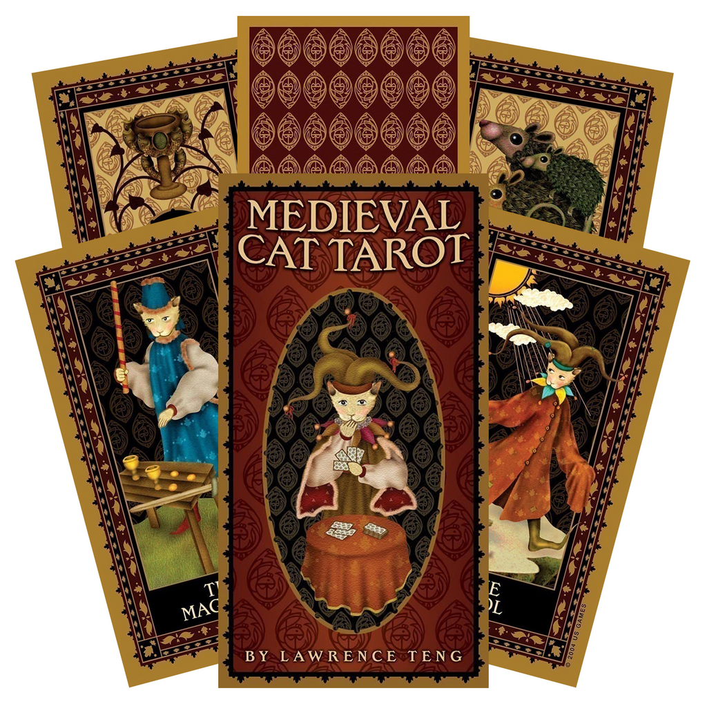 Medieval Cat Tarot cards US Games Systems US Games Systems