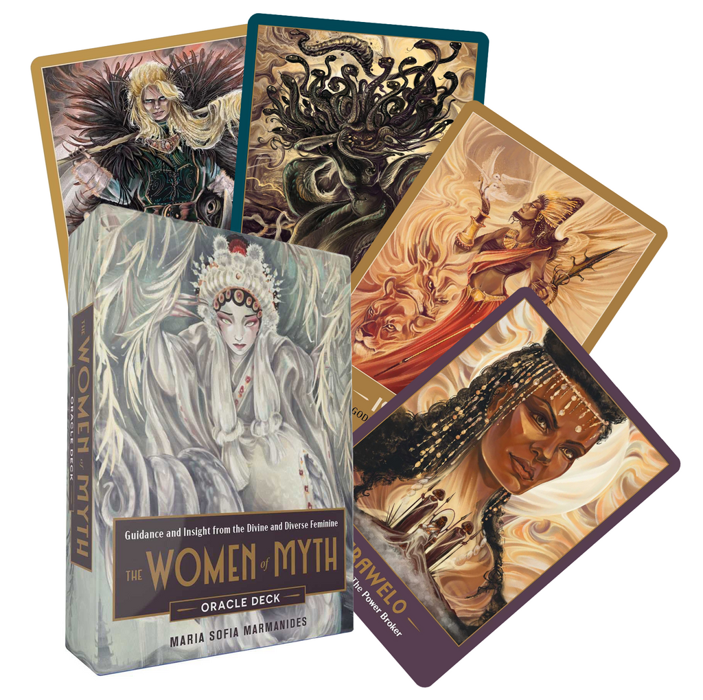 Women of Myth Oracle cards Adams Media Adams Media