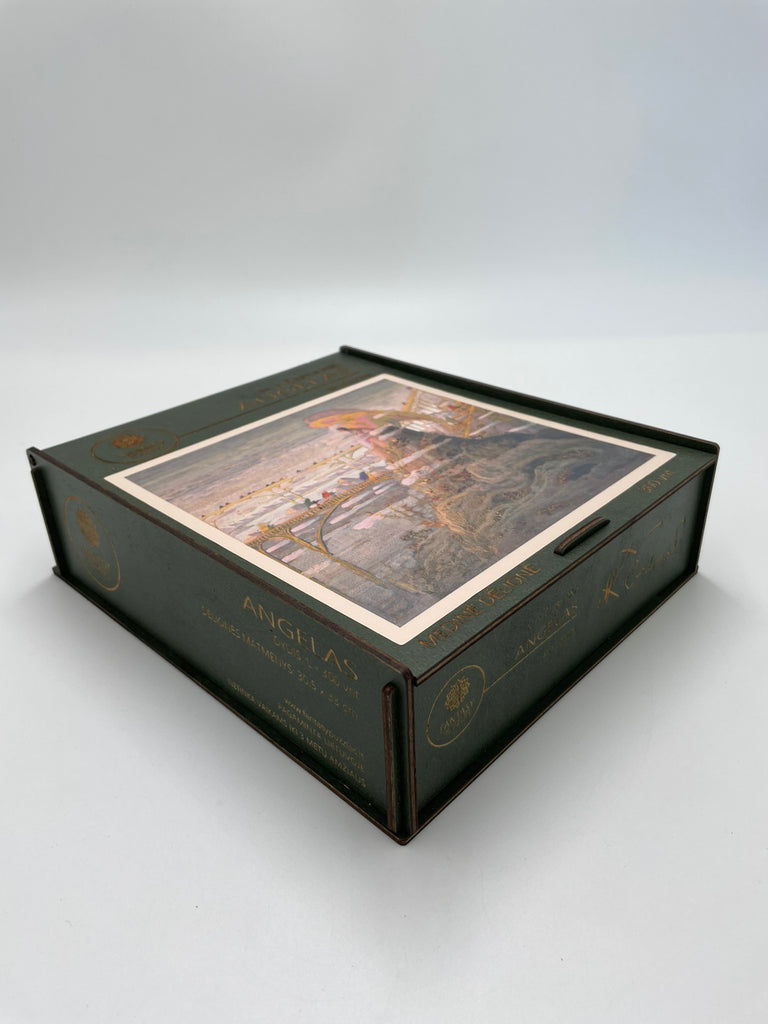 M.K. Čiurlionis Angel (Angelas) Wooden Puzzle L size (300 pieces) Fantasy Puzzles Fantasy Puzzles