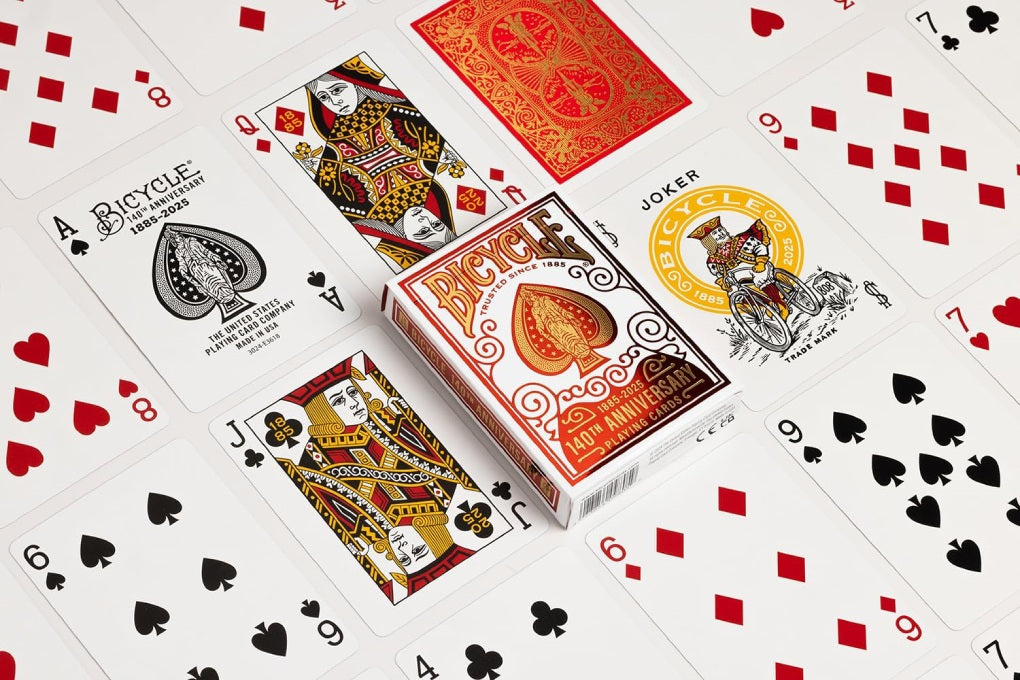 Bicycle 140th Anniversary Playing Cards – CardsHouse