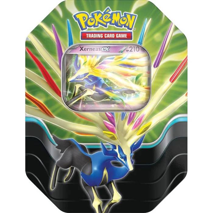 Pokémon Scarlet & Violet: Spring Azure Legends Tin Xerneas ex Tin Box Pokémon