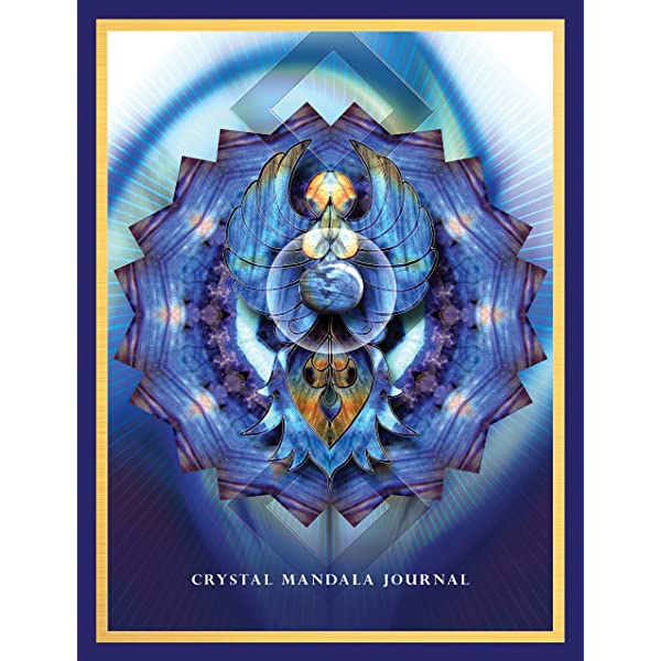 Crystal Mandala Journal Blue Angel Blue Angel