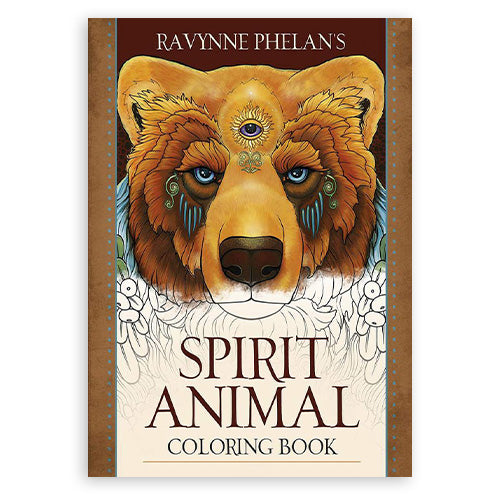 Ravynne Phelan's Spirit Animal Coloring Book Blue Angel Blue Angel