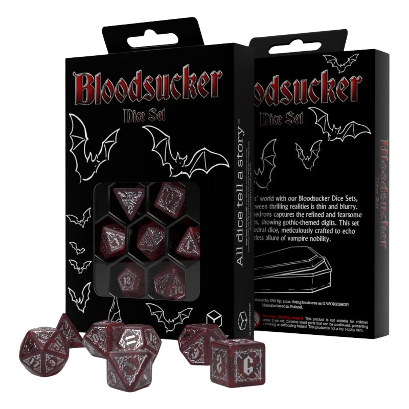 Bloodsucker Scarlet RPG Dice Set Q-WORKSHOP Q-Workshop