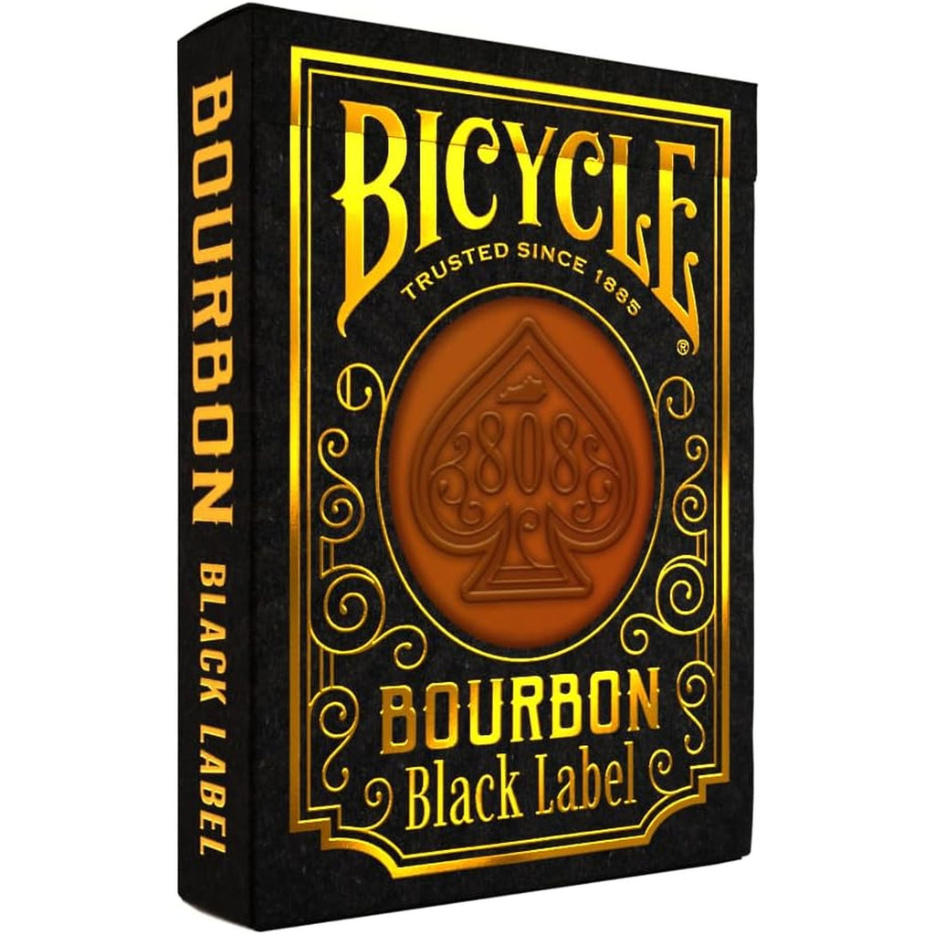 Bourbon Black Label Playing Cards Deck Bicycle