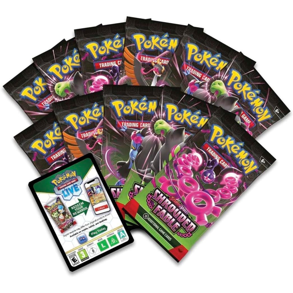 Pokémon Scarlet & Violet: Shrouded Fable Pokémon Center Elite Trainer  Box (ENG) – CardsHouse