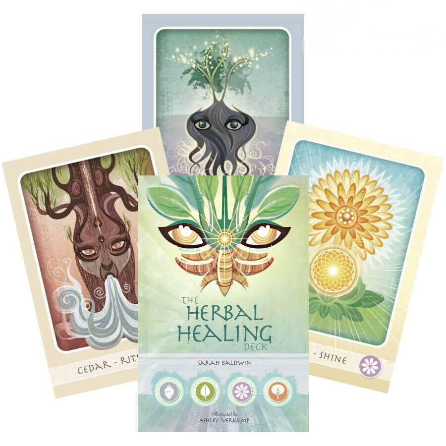 Tarot Cards Herbal Healing Deck Schiffer Publishing