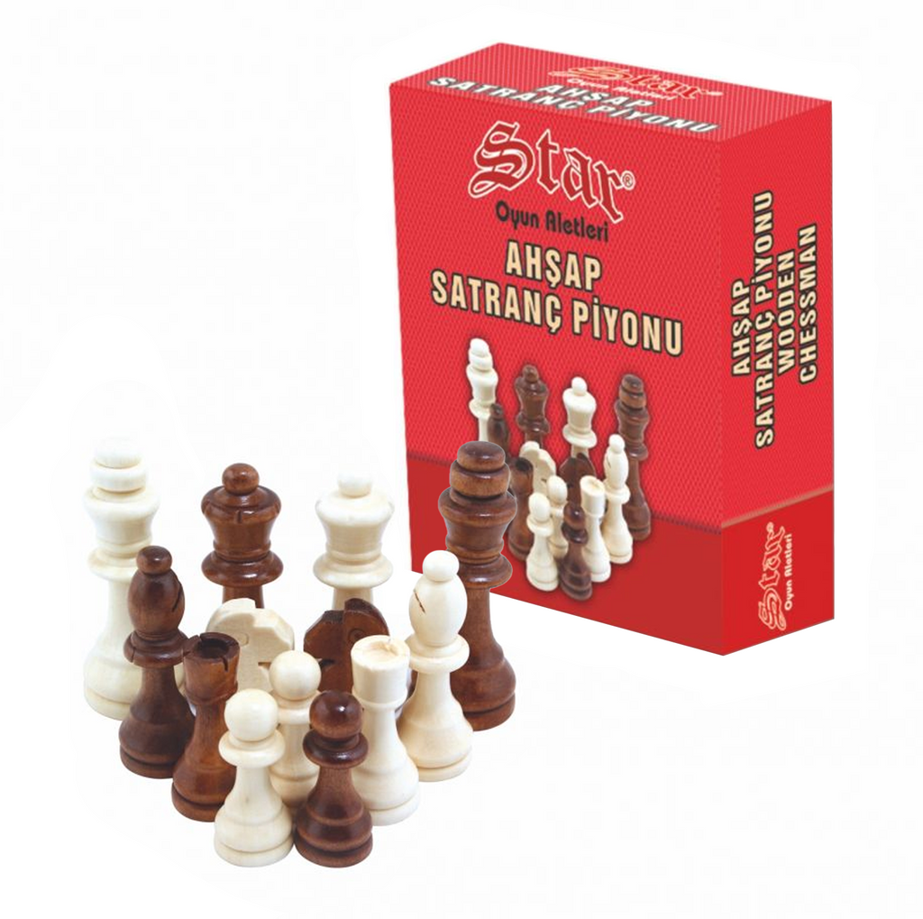 Wooden Chessmen No.4 Star Star