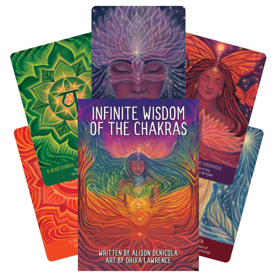 Infinite Wisdom of the Chakras Cards US Games Systems US Games Systems