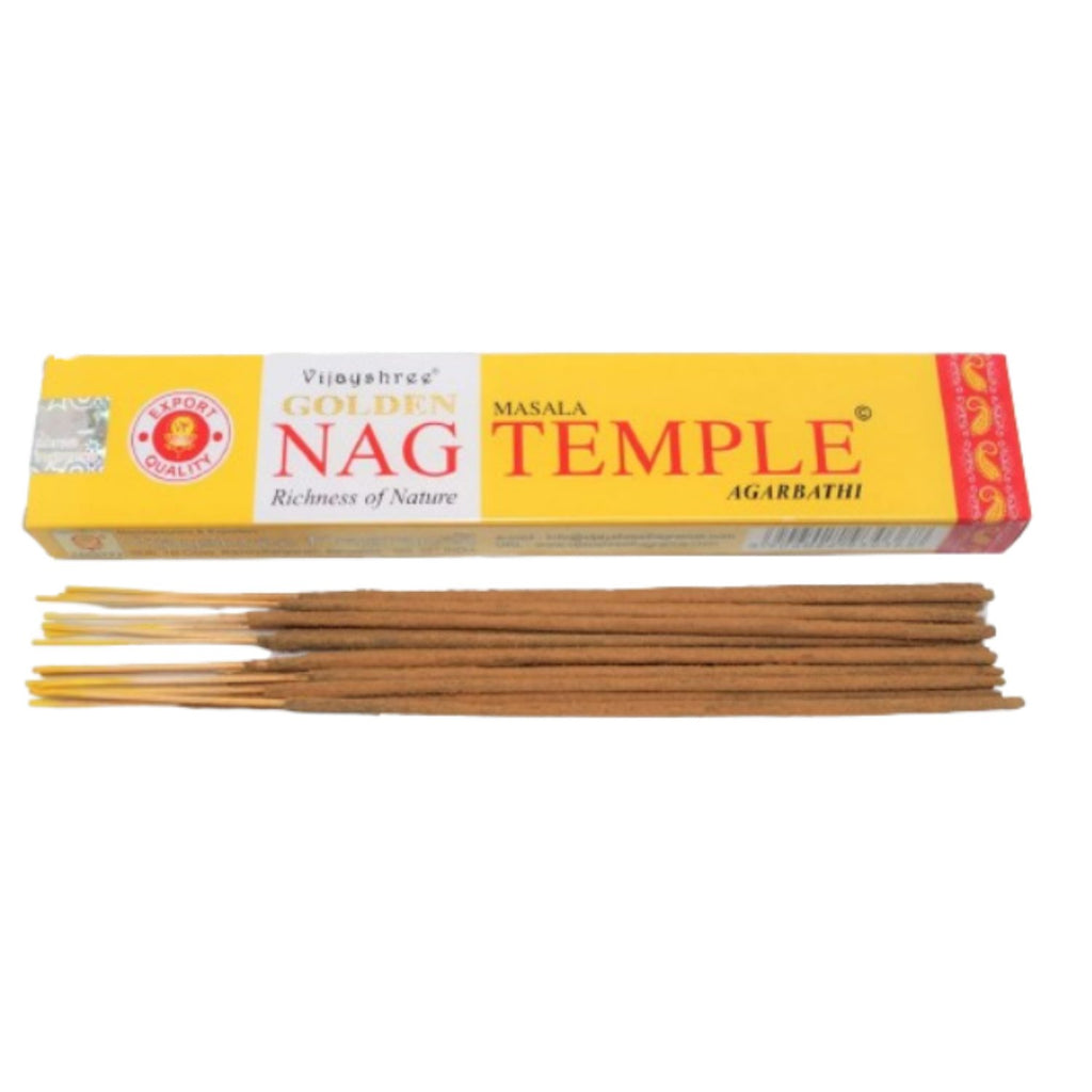 Golden Nag - Temple Incense Vijayshree Vijayshree