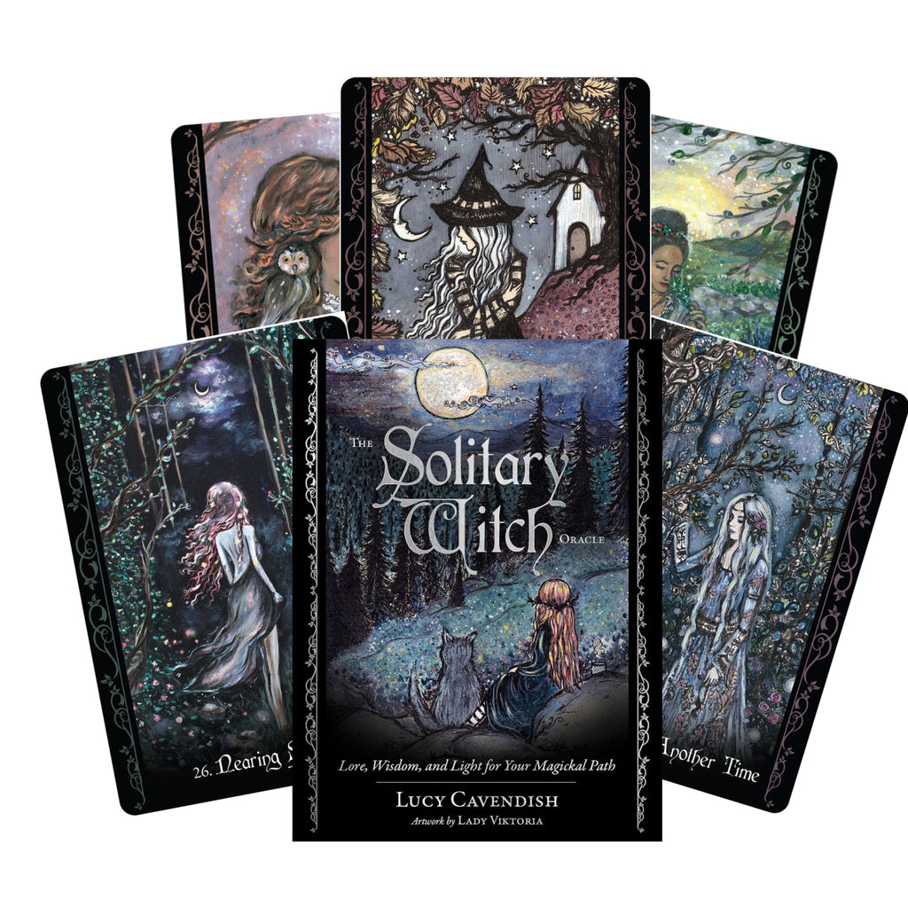 The Solitary Witch Oracle Cards Blue Angel Blue Angel