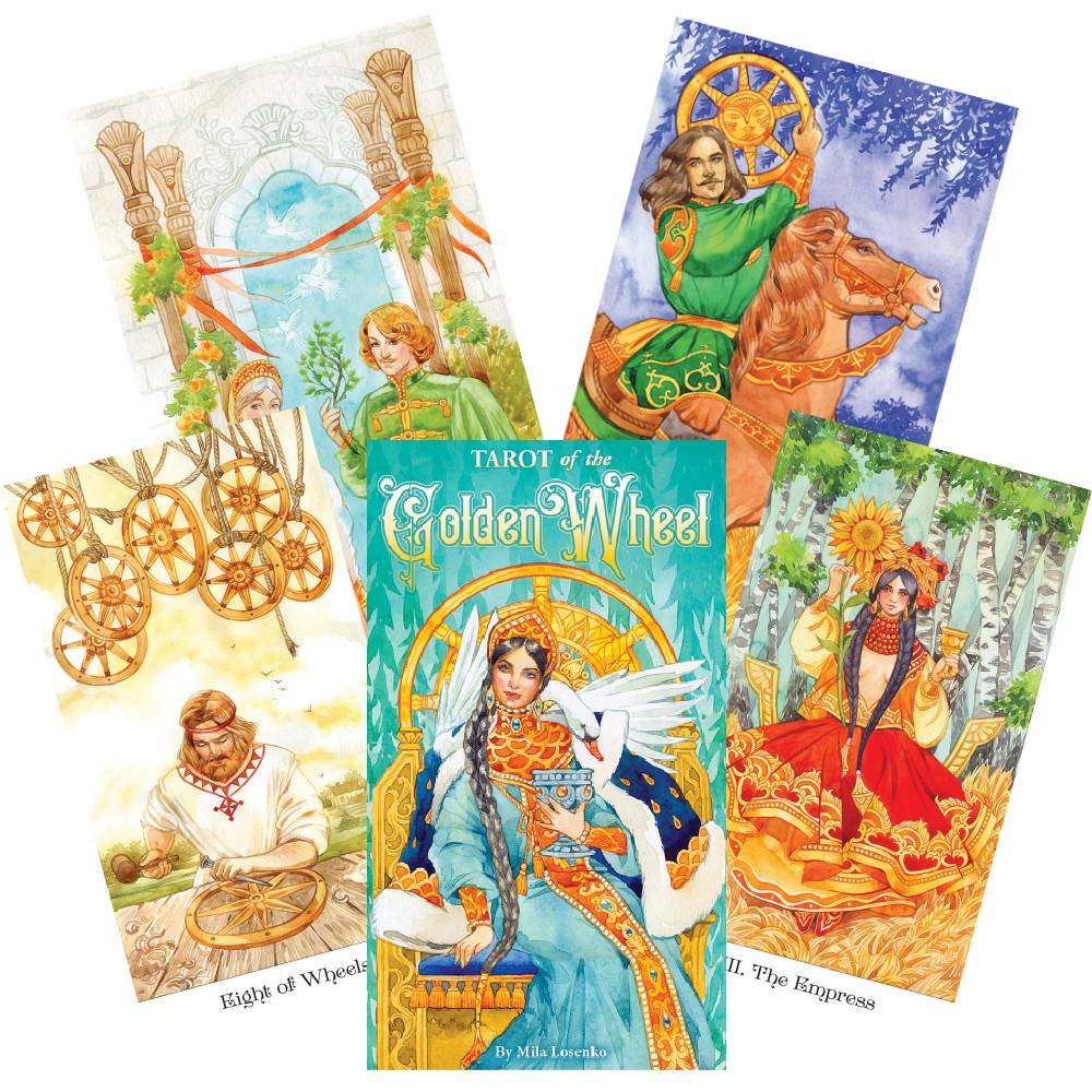 Minor Defect Golden Wheel tarot cards US Games Systems US Games Systems