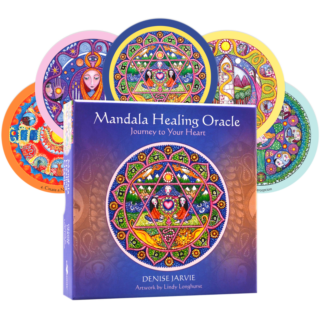 Mandala Healing Oracle Cards Blue Angel Blue Angel