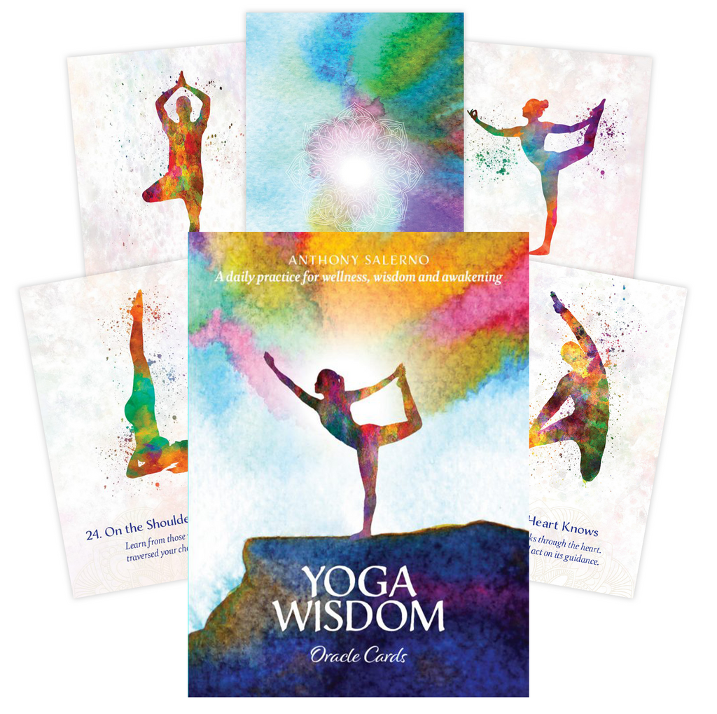 Yoga Wisdom Oracle cards Blue Angel Blue Angel
