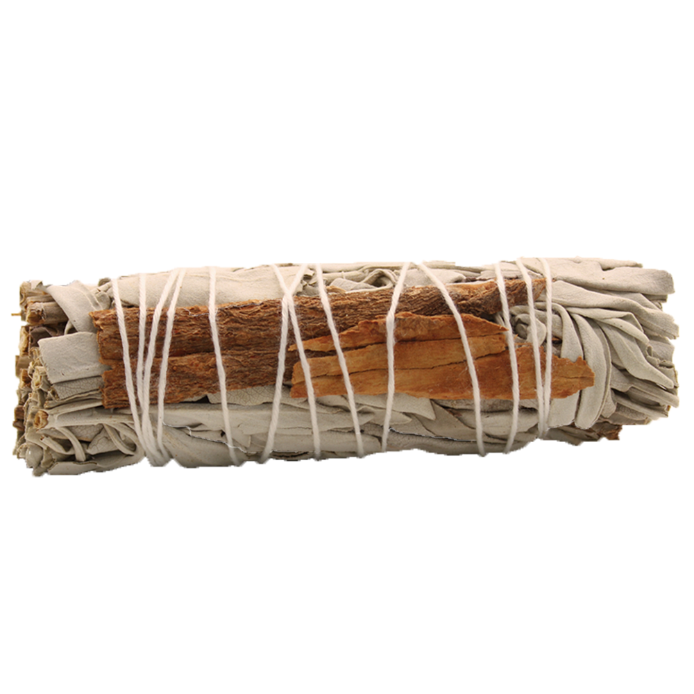 Smudge Stick - White Sage & Cinnamon Ancient Wisdom Ancient Wisdom
