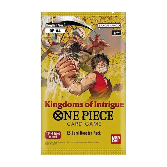 One Piece Kingdoms of Intrigue (OP 04) Booster Pack (12 cards) ONE PIECE