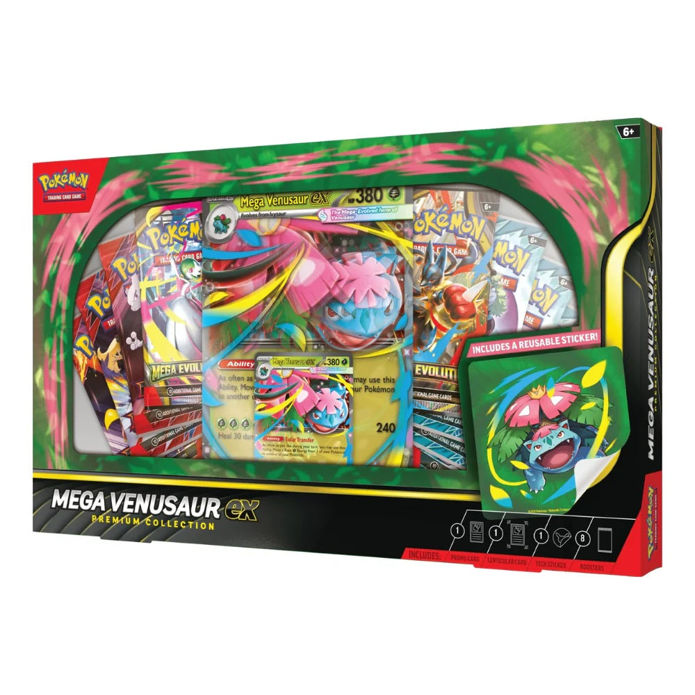 Pokémon Mega Evolution Mega Venusaur ex Premium Collection Box Pokémon