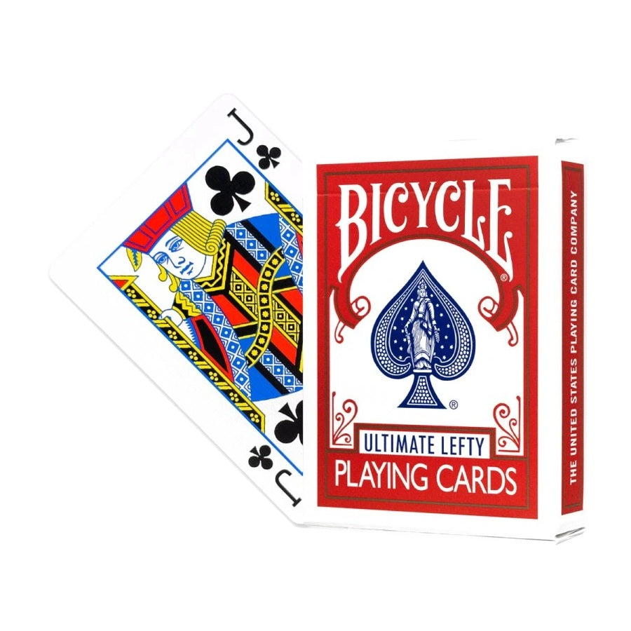 Bicycle Ultimate Lefty Playing Cards Deck (Red)