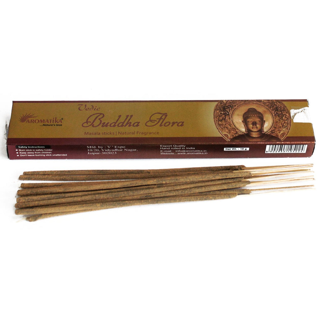 Vedic Buddha Flora Natural Incense Sticks Aromatika Aromatika