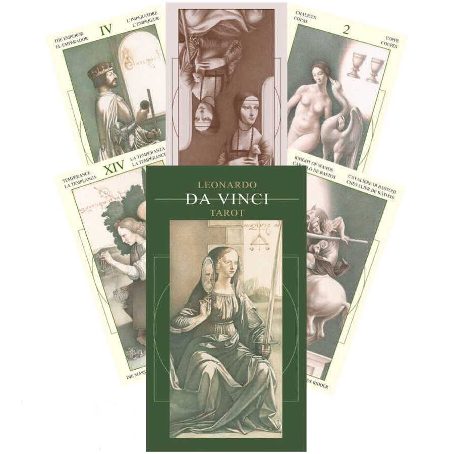 Leonardo Da Vinci Tarot Cards Lo Scarabeo Lo Scarabeo