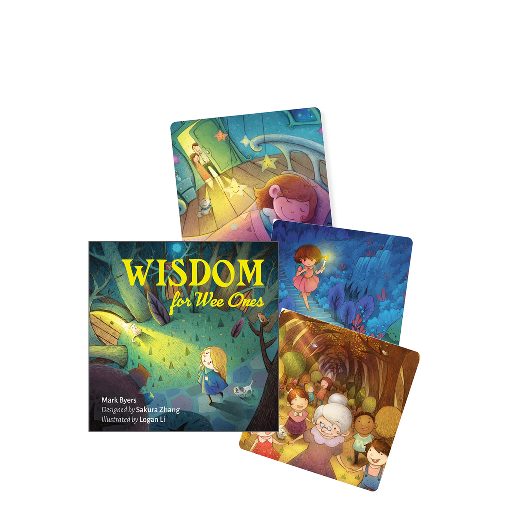 Schiffer Publishing Wisdom for wee ones Oracle Cards Schiffer Publishing